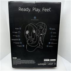 WOOJER VEST 3 WJRV3-101 META WHITE HAPTIC FEEDBACK VR GAMING VEST